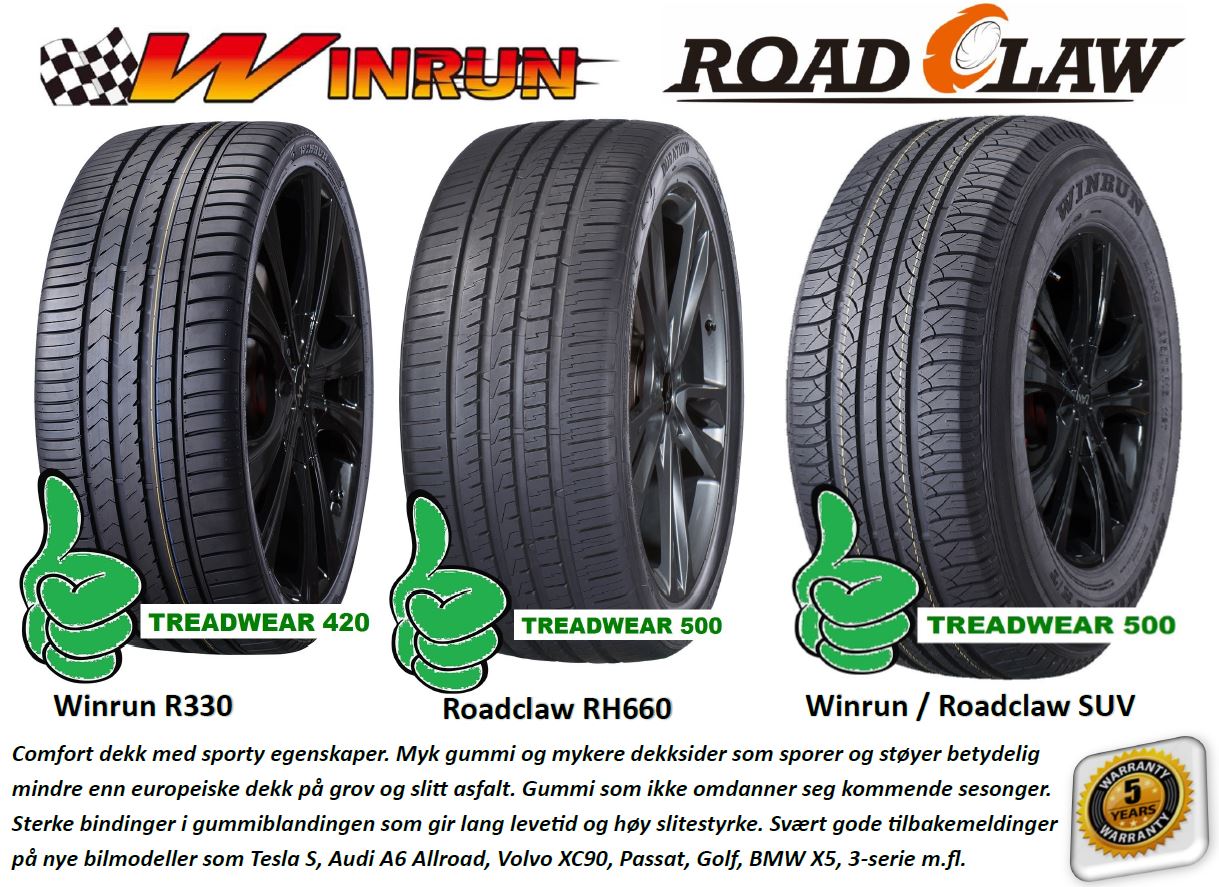 275/60R20 sommerdekk RoadClaw Forceland HT